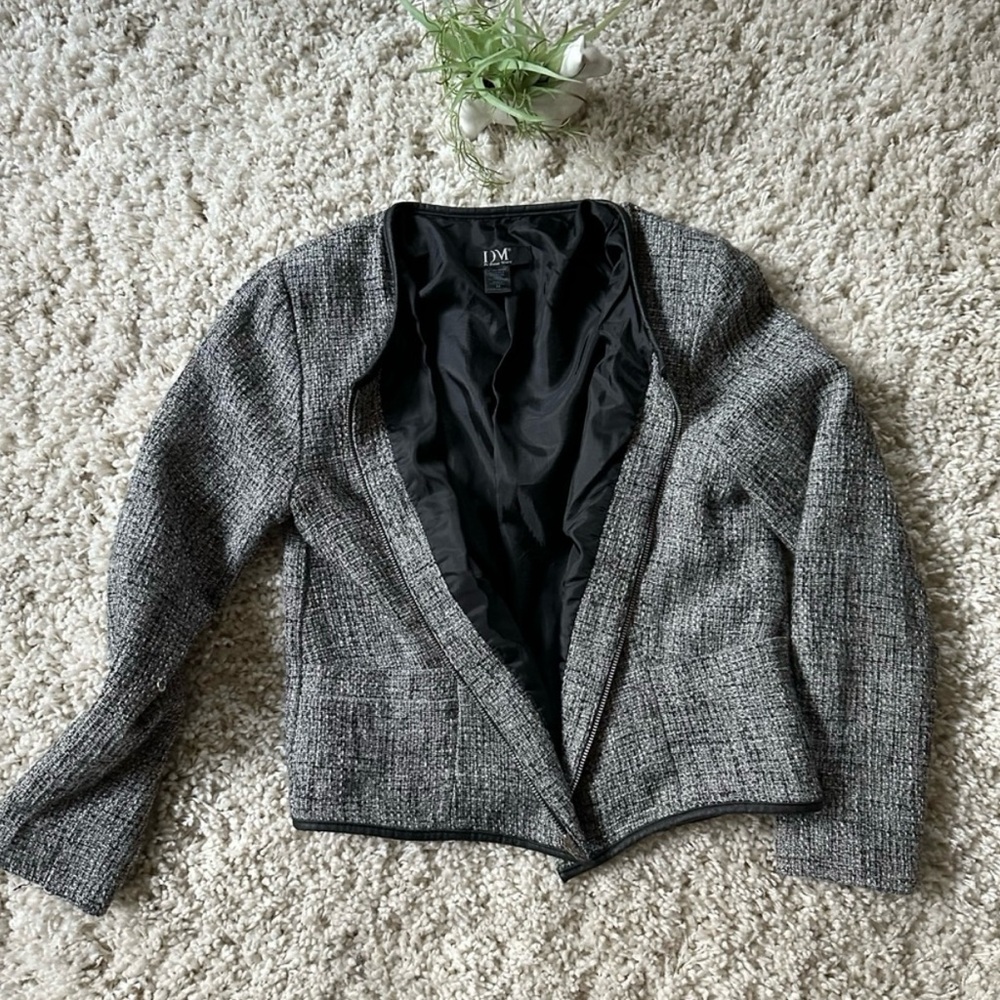 DM by Donna Moore Elegant Black Jacket